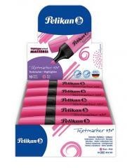 Zakreślacz 490 różowy (10szt)