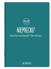 Zeszyt A5/60K kratka Język niemiecki (10szt)