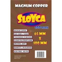 Koszulki Magnum Copper 65x100mm (100szt) SLOYCA