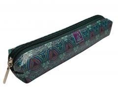 Piórnik mini prostokąt zielony