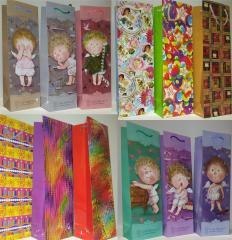 Torebka ozdobna pionowa BUTELKA duża FRESH