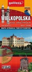 Mapa atrakcji tur. - Wielkopolska cz. centralna
