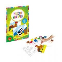 Piaskowe malowanki Krowa i Kura ALEX