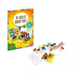 Piaskowe malowanki Piesek i Kotek ALEX