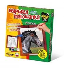 Wypukła malowanka Konie - Mustang