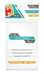 Koszulki Griffin Premium 65x100 (100szt) REBEL