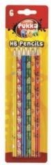 Ołówki HB 6szt. PUKKA
