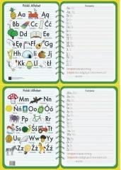 Podkładka na biurko. Alfabet polski