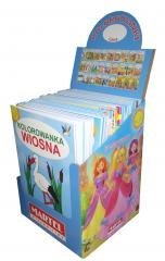 60 kolorowanek A4 - display