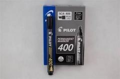 Marker permanentny SCA-400 czarny (12szt) PILOT