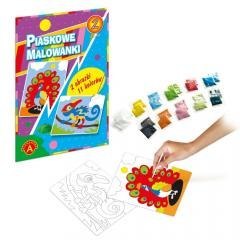 Piaskowe malowanki Kameleon, paw ALEX