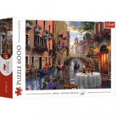 Puzzle 6000 Romantyczna kolacja TREFL