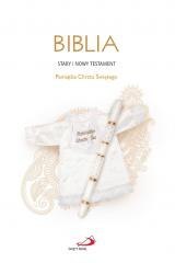 Biblia ST i NT.Pamiątka Sakramentu Chrztu Świętego