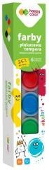 Farba plakatowa tempera 6kolx25ml HAPPY COLOR