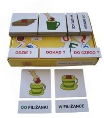 Zestaw dydaktyczny. Gdzie? Do czego? - Pojemniki