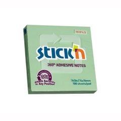 Notes samoprzylepny 360 st. zielony 100 kartek