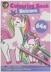 Kolorowanka Jednorożec A5/64K