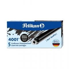 Naboje atramentowe długie 5szt czarne