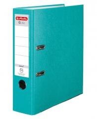 Segregator A4 8cm PP turkusowy Q file