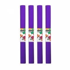 Bibuła marszczona 15 filoletowa ciemna (10szt)