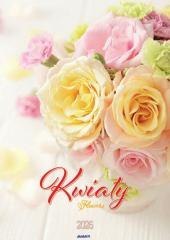 Kalendarz 2026 ścienny Kwiaty