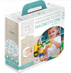 Klocki drewniane Basic Colour 50szt