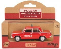 Kolekcja PRL-u Fiat 125P Straż