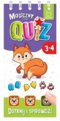 Magiczny quiz z liskiem. Dotknij i sprawdź