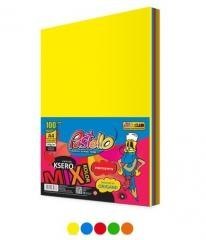 Papier ksero A4 160g 5 kolorów 100 arkuszy