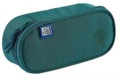 Piórnik z klapką School ciemnozielony OXFORD