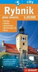 Plan miasta Rybnik +5 1:25 000 DEMART
