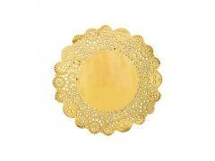 Podkładki pod talerze złote ok. 35,5cm 50szt