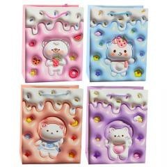 Torebka prezentowa 23x18x10,5cm MIX