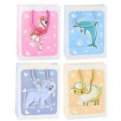 Torebka prezentowa 3D 23x18x10cm MIX