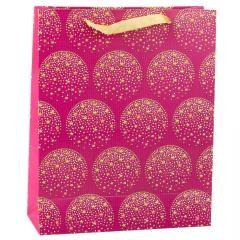 Torebka prezentowa różowa 23x26x10cm