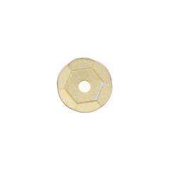 Cekiny 6mm 10g matowe piaskowy