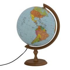 Globus polityczny podświetlany 32cm w.angielska