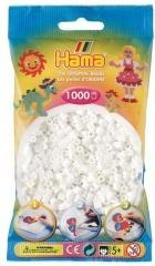 Koraliki Midi w woreczku 1000el białe