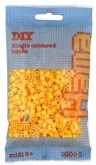 Koraliki Midi w woreczku 1000el żółte