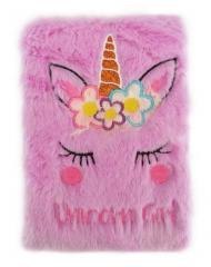 Notes pluszowy A5/80K Jednorożec EASY