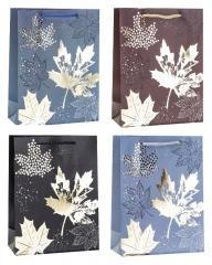 Torebka ozdobna 26x32x10cm hot-stamp mix ROZETTE