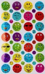 Naklejki papierowe 46szt