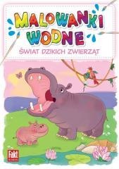 Świat dzikich zwierząt. Malowanki wodne