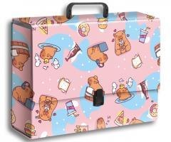 Teczka z rączką B4 jumbo Kapibara food PENMATE