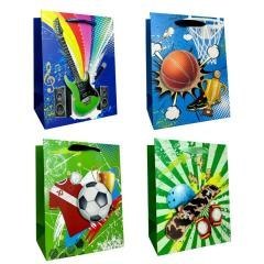 Torebka prezentowa dziecięca M brokat mix