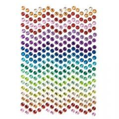 Kryształki samoprzylepne Rainbow dust 337szt