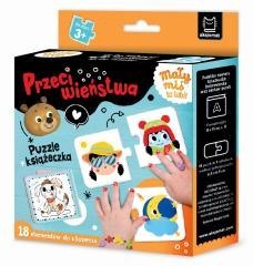 Mały miś to lubi! Przeciwieństwa. Puzzle...