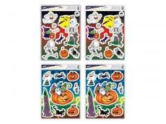 Naklejka Halloween 30x42cm MIX