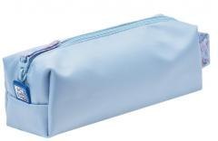 Piórnik saszetka Flowers jasnoniebieska OXFORD