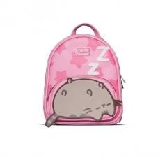 Pusheen plecak mały skórzany z aplikacją